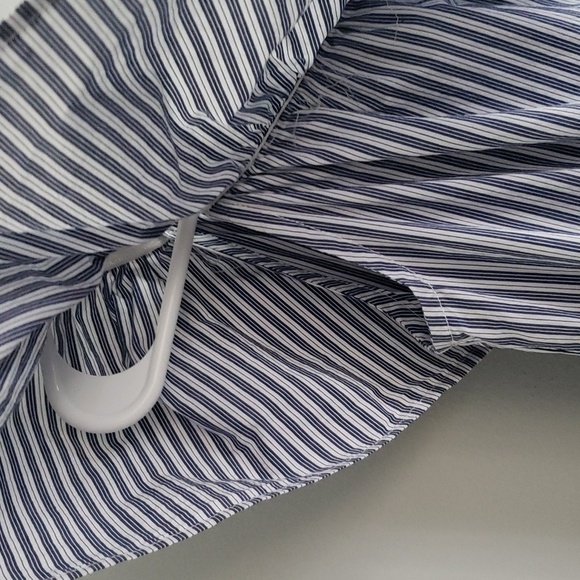 Cremieux Niko Striped Ruffle Off Shoulder Dress XS - Picture 6 of 8